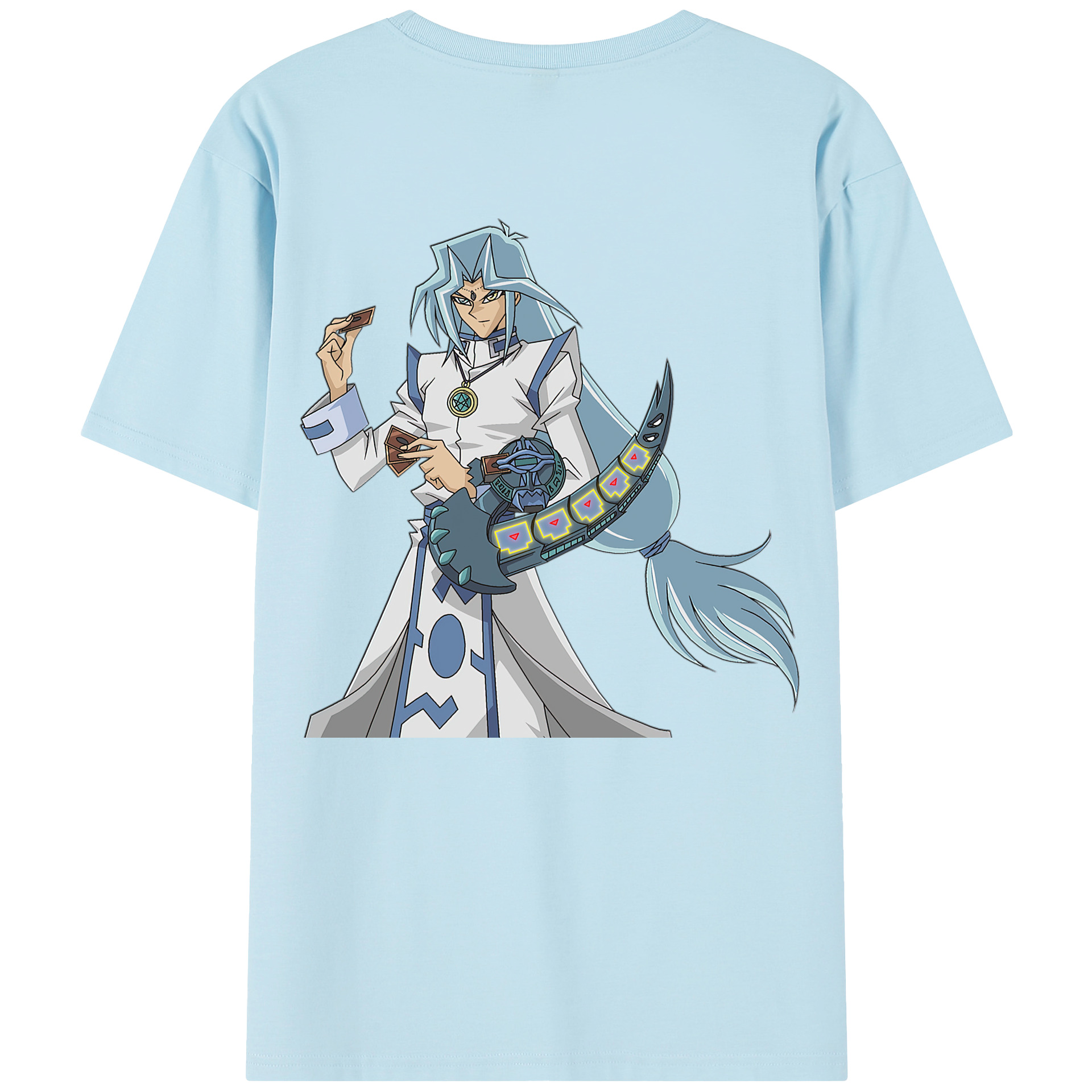 （画像用） 遊☆戯☆王 Yu-Gi-Oh! 綿100％半袖Tシャツ（背面プリント）